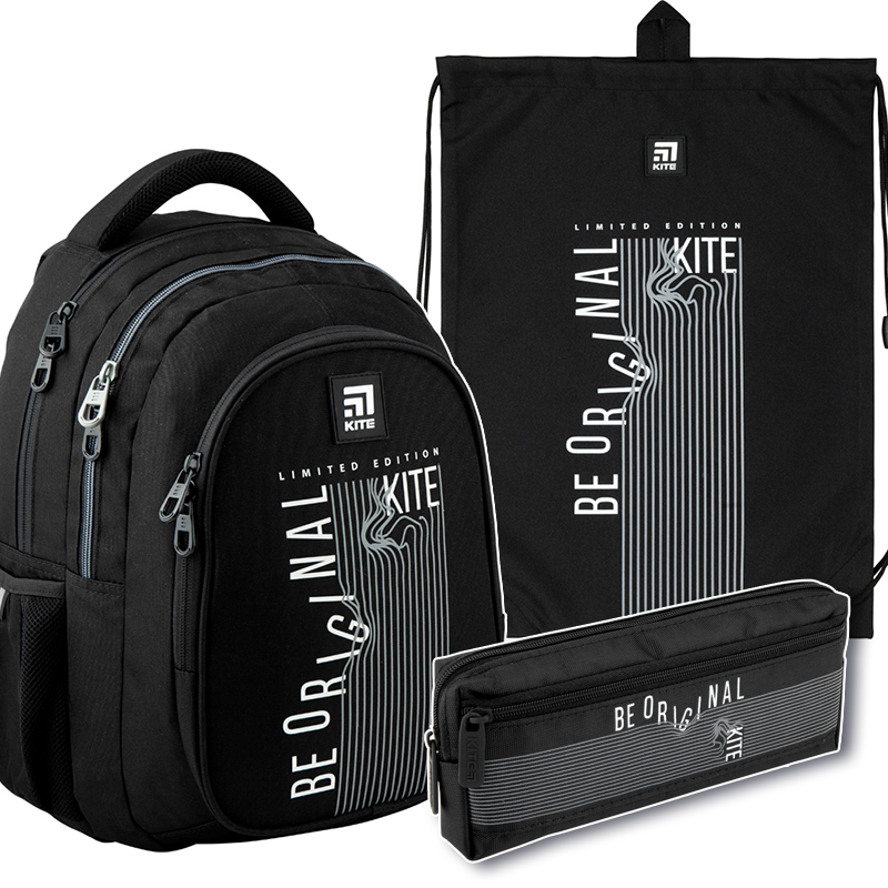 

Рюкзак укомплектованный Kite Education 20.5л (SET_K20-8001M-5)