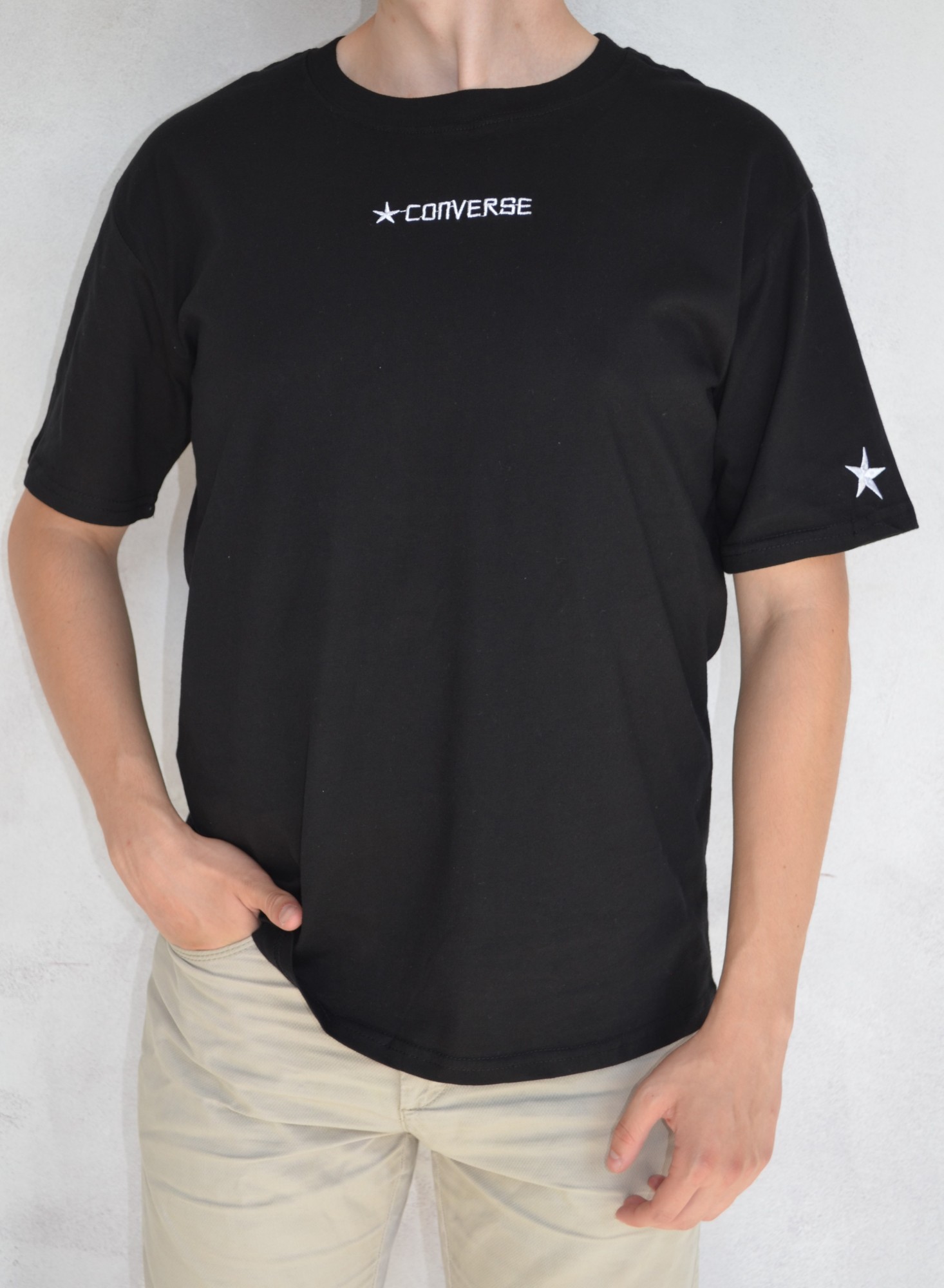 

Футболка Converse  Черная, Футболка Converse XL Черная