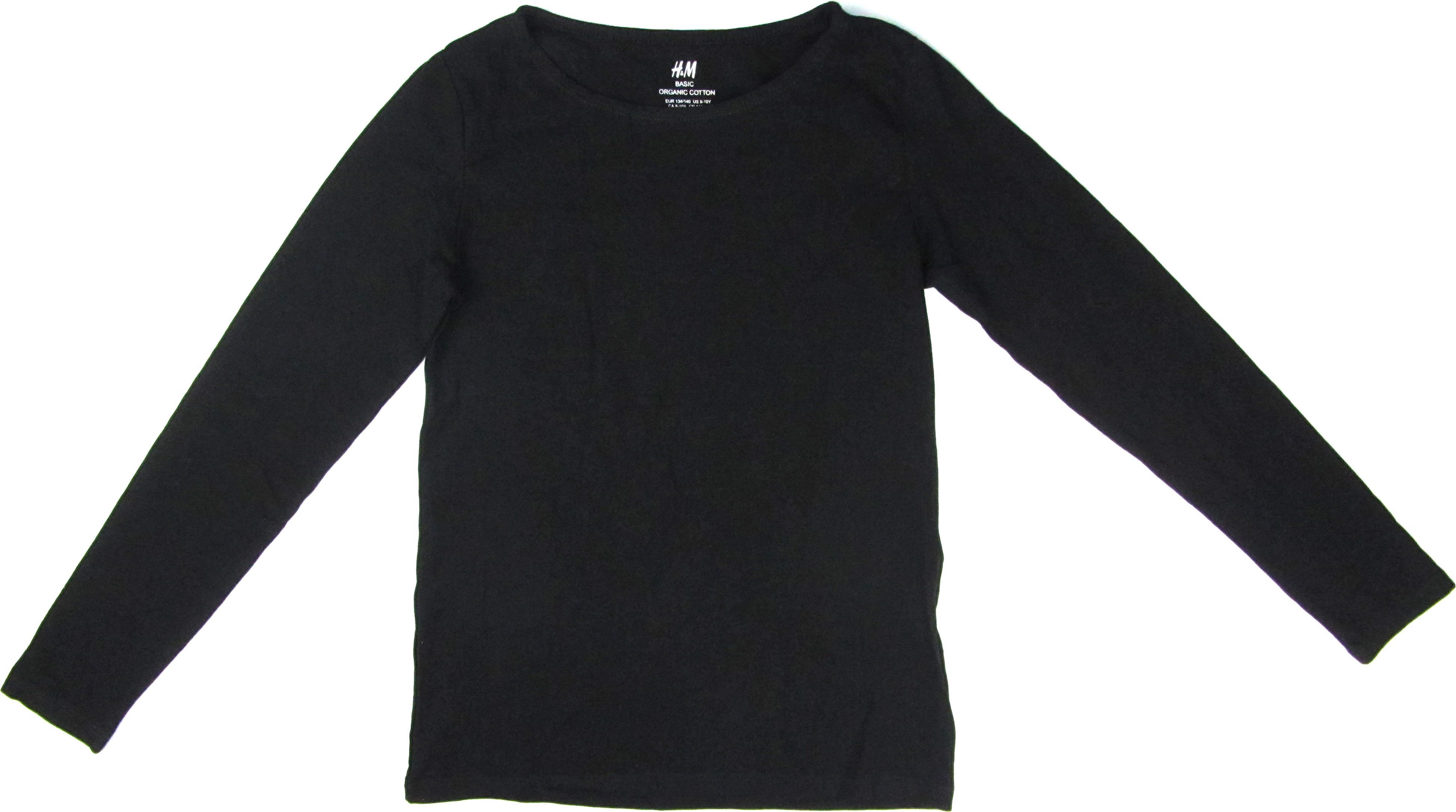 

Лонгслив H&M 9Z6781578 122-128 см Черный