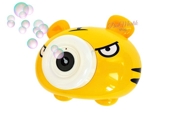 

Мыльные пузыри на батарейках Bubble Maker Camera Тигренок с подсветкой и музыкой