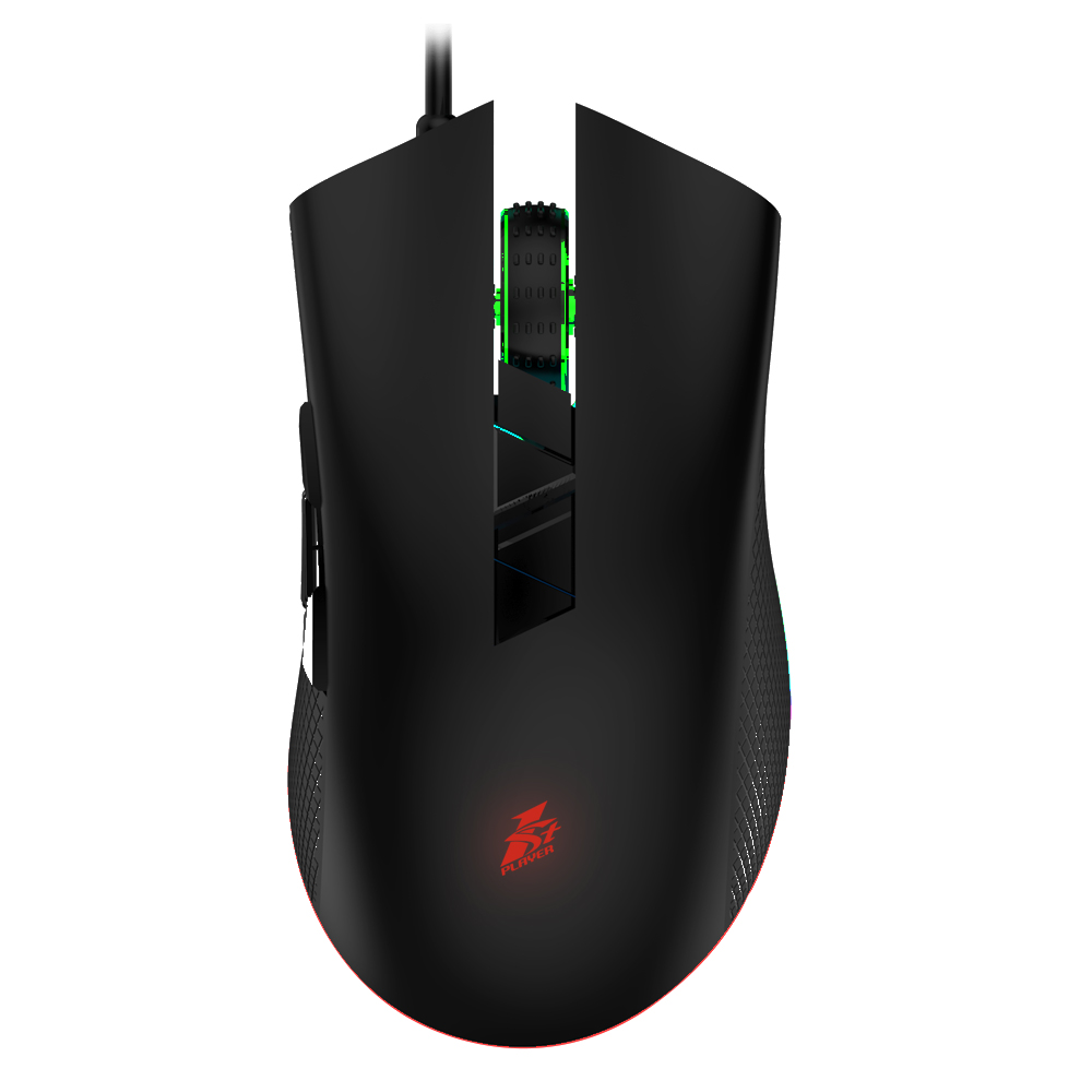 

Мышь 1stPlayer FD300 Pro RGB Black USB