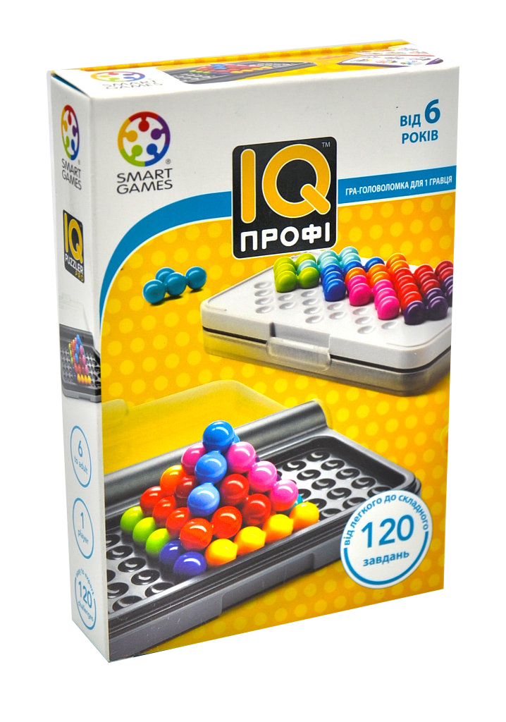 

Гра настільна IQ Профі Smart Games (SG 455 UKR)