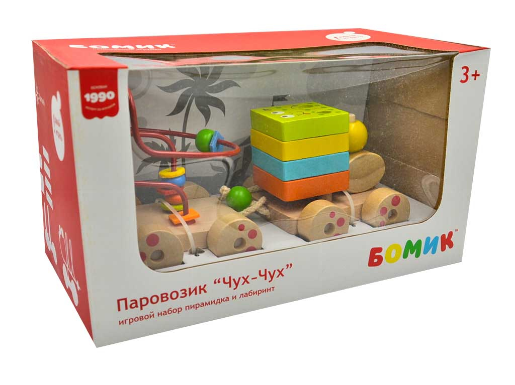 

Каталка Паровозик Чух -Чух BOMIK 811