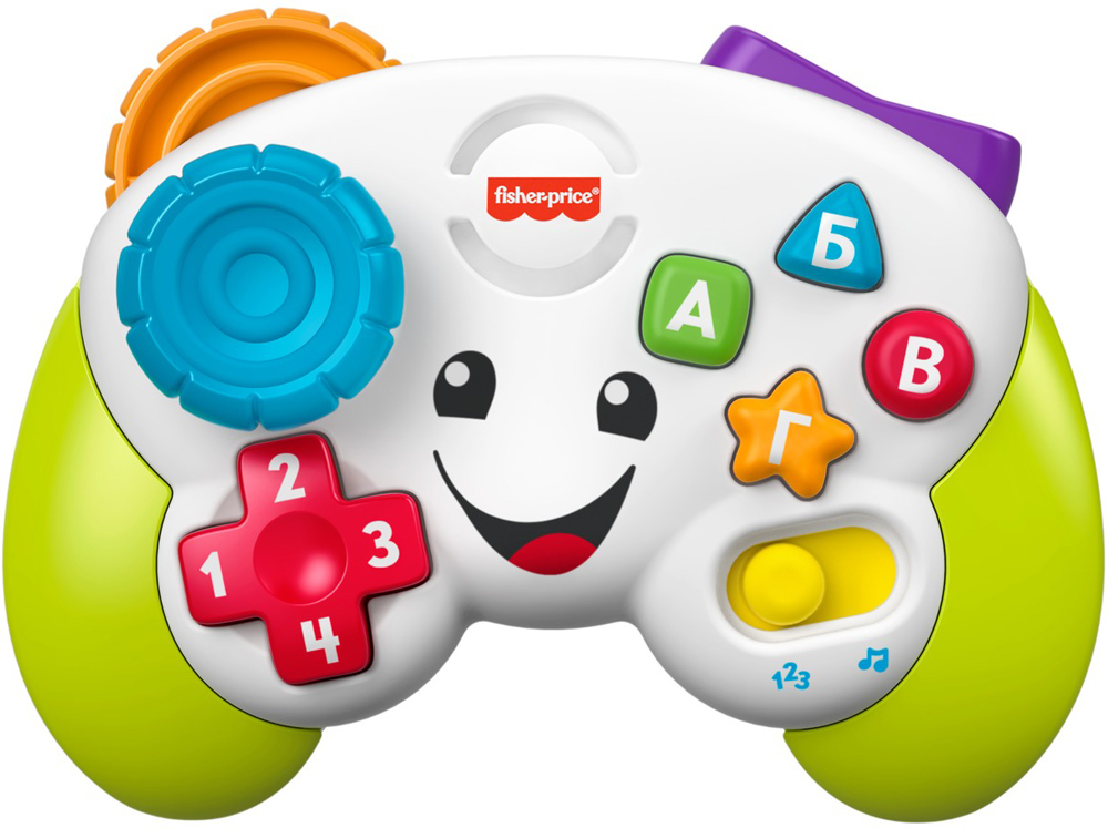 

Интерактивная игрушка Fisher-Price Умный джойстик (укр) (GRH30) (0887961904499)