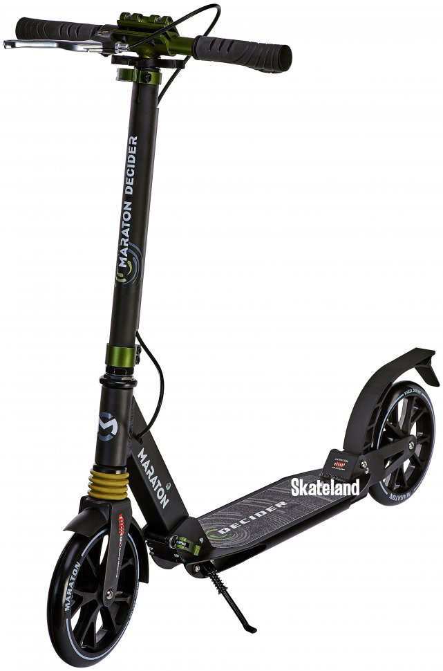 

Самокат двухколесный Maraton Decider New Black