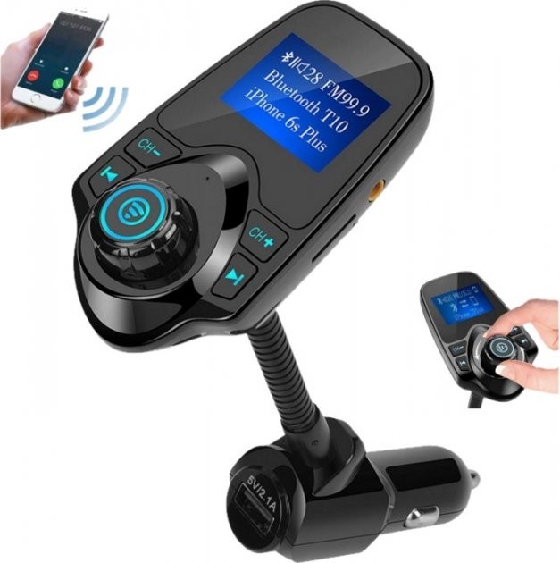 Трансмиттер FM MOD A30+BT, ФМ MP3 модулятор для автомагнитолы, Car FM ...
