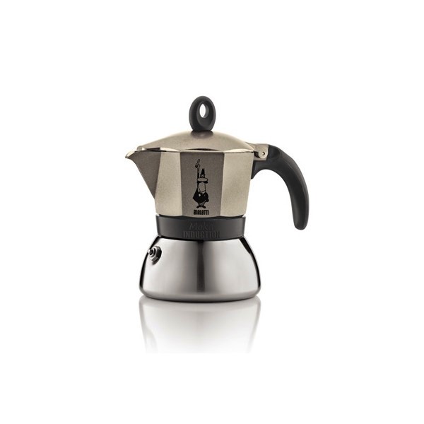 

Кофеварка гейзерная индукционная Moka express на 3 чашки