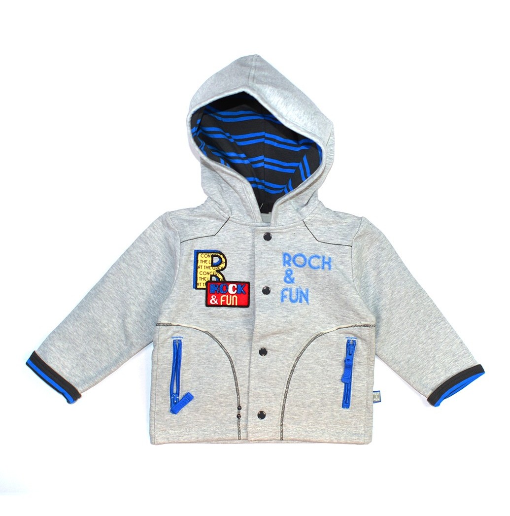 

Толстовка Wojcik 074 см Серый WKFROCKKND1