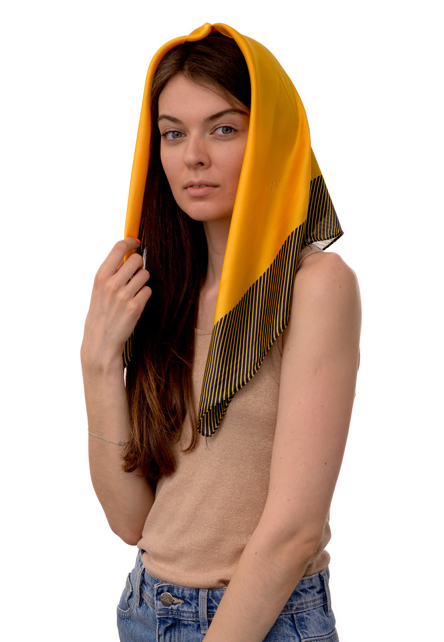

Платок Softel Желтый с темно-синим 70*70 см (GL2307 yellow-dblue)