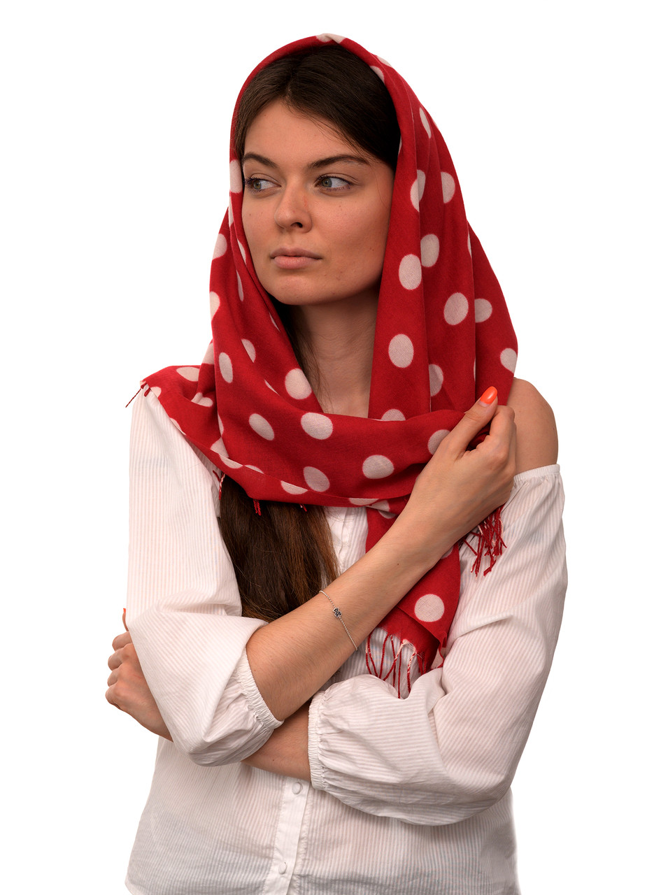 

Шарф Beauty Красный 90*90 см (SCW2307 red)