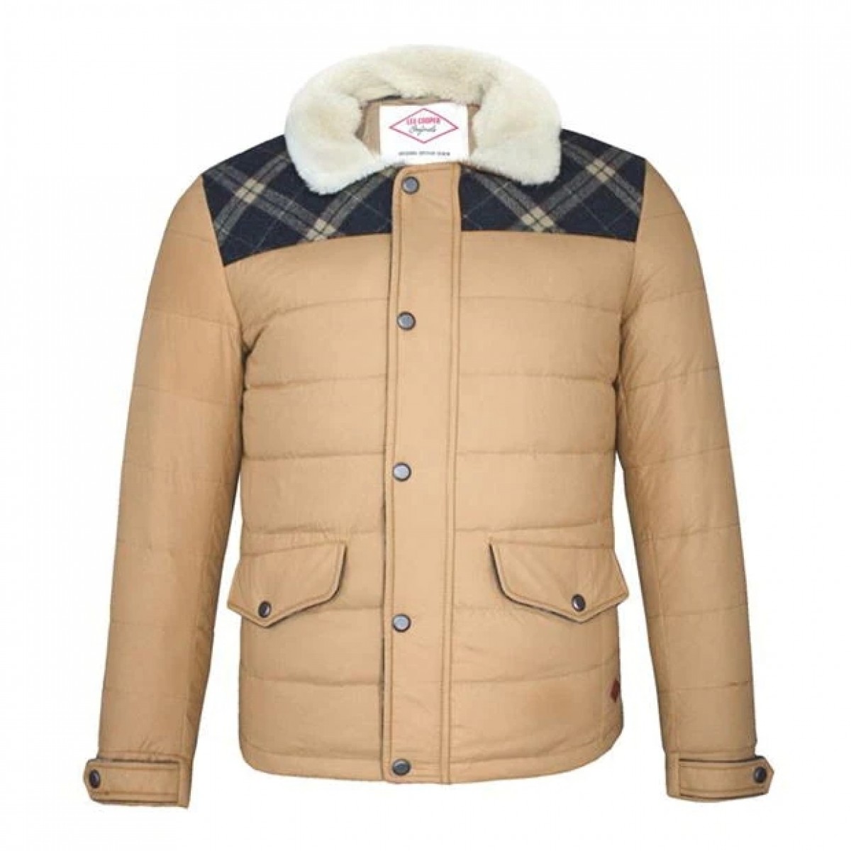Куртка Lee Cooper Shearling Contrast Khaki, XL (50) (10656032) – в ...