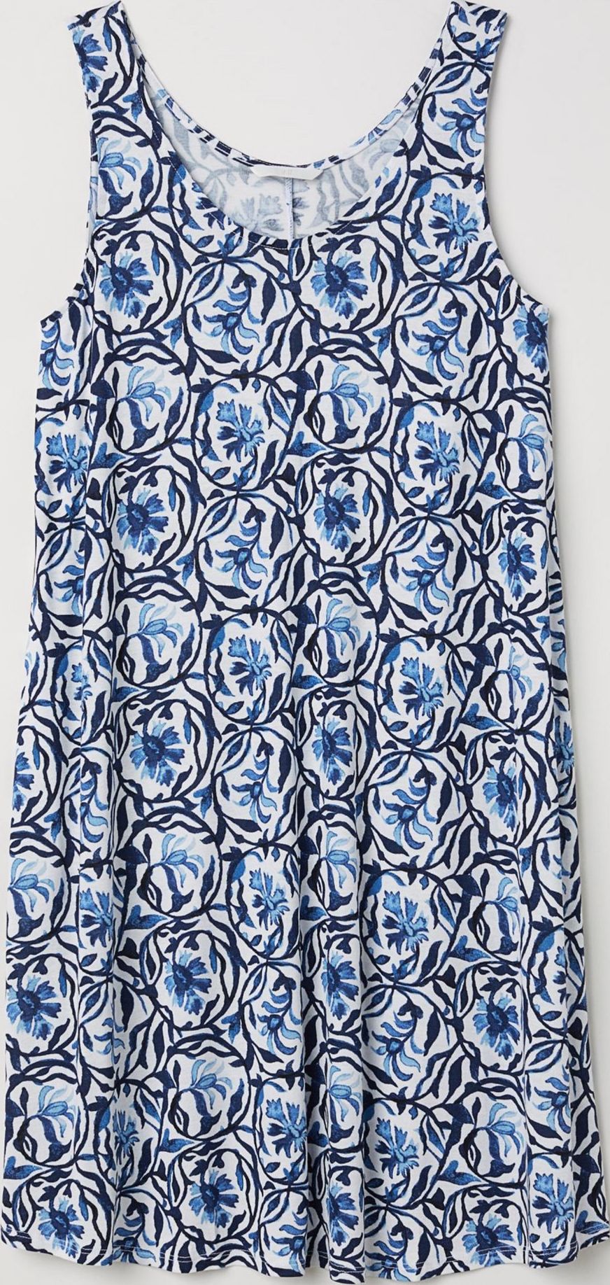 

Сарафан H&M 62548386 S Белый синий узор