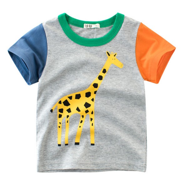 

Футболка детская Yellow giraffe 27 KIDS (140) Серый