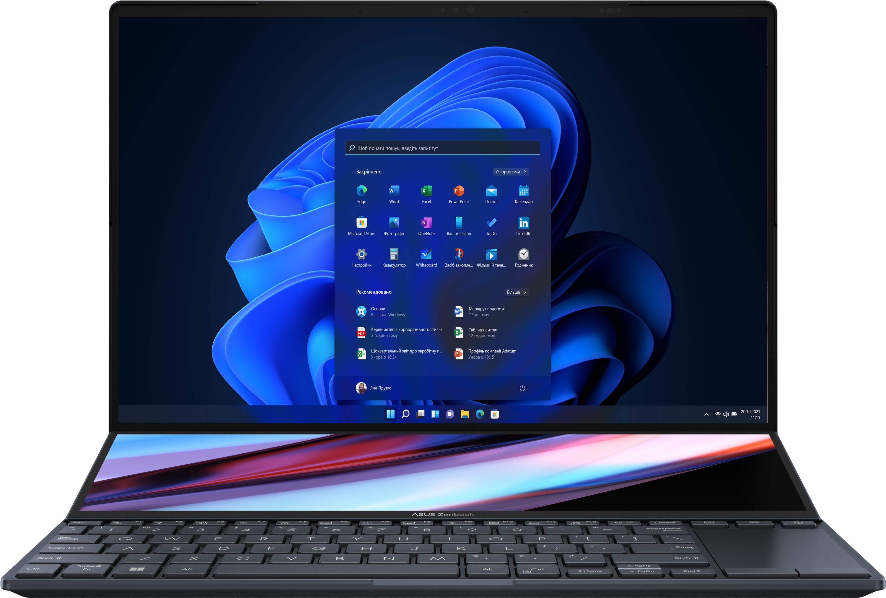 Ноутбук ASUS ZenBook Pro 14 Duo OLED UX8402ZE-M3089X (90NB0X82-M006N0 ...