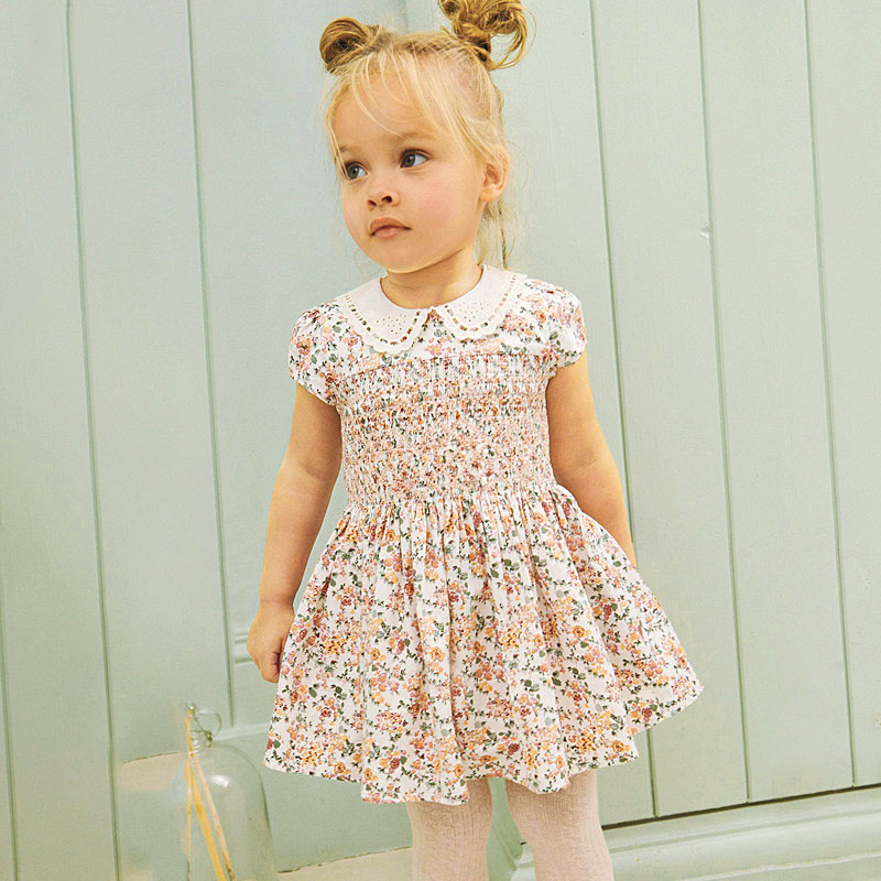

Платье для девочки Orange flowers Little Maven (128 / 7 лет ) Оранжевый