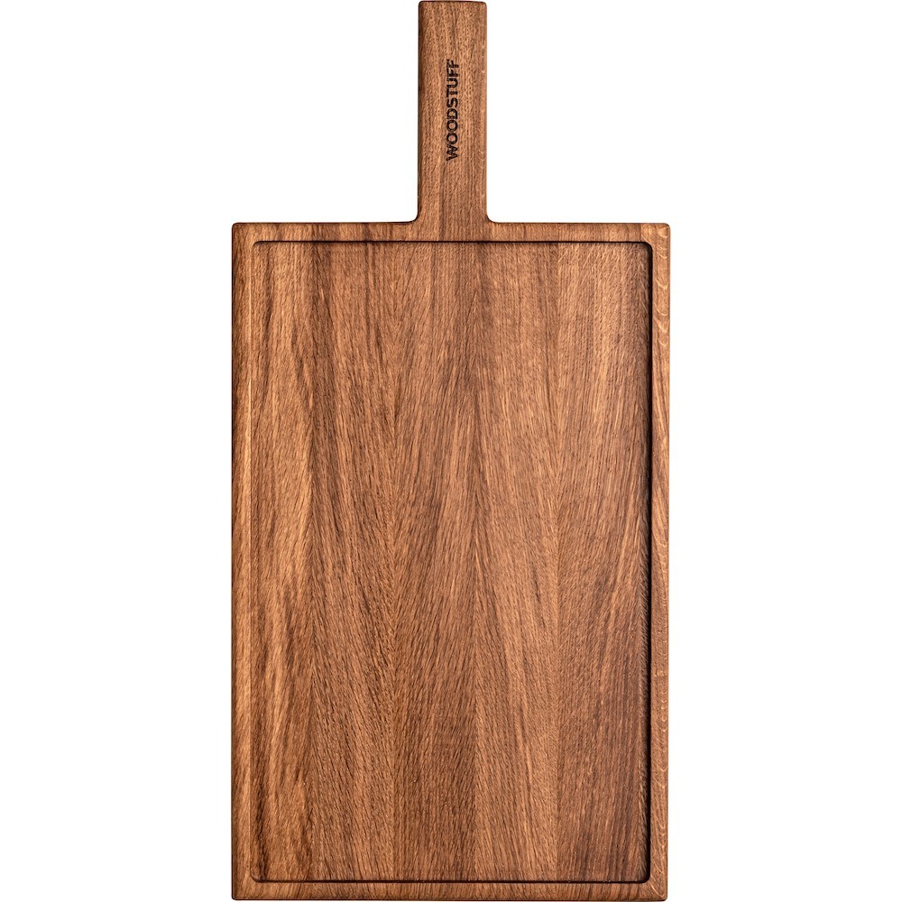 

Доска для подачи мяса Woodstuff Стейк светлый 45х22 см