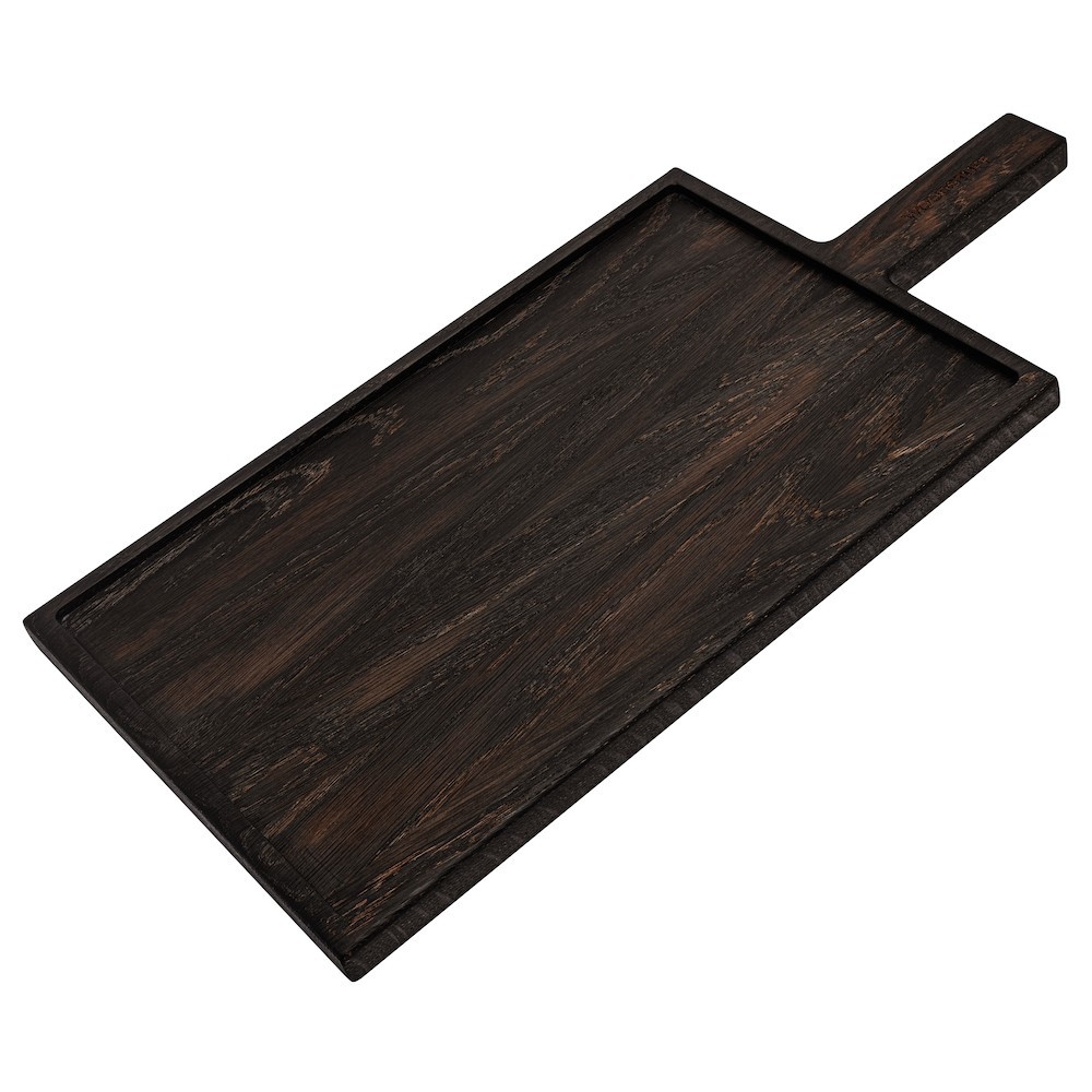 

Доска для подачи мяса Woodstuff Стейк темный 45х22 см