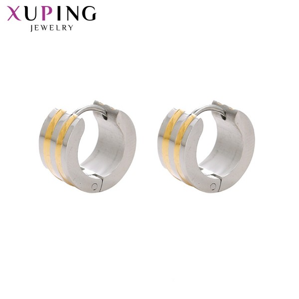 

Серьги Xuping родиум и позолота ST 10006265