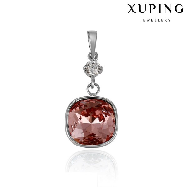 

Подвеска Xuping с розовыми кристаллами Swarovski родиум 10009370