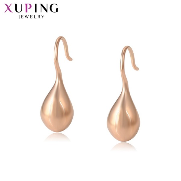 

Серьги Xuping розовая позолота 9714000