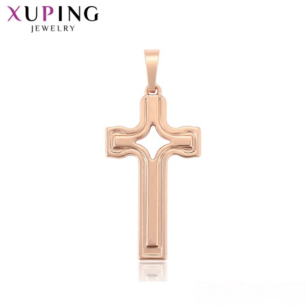 

Крестик Xuping розовая позолота 8853000