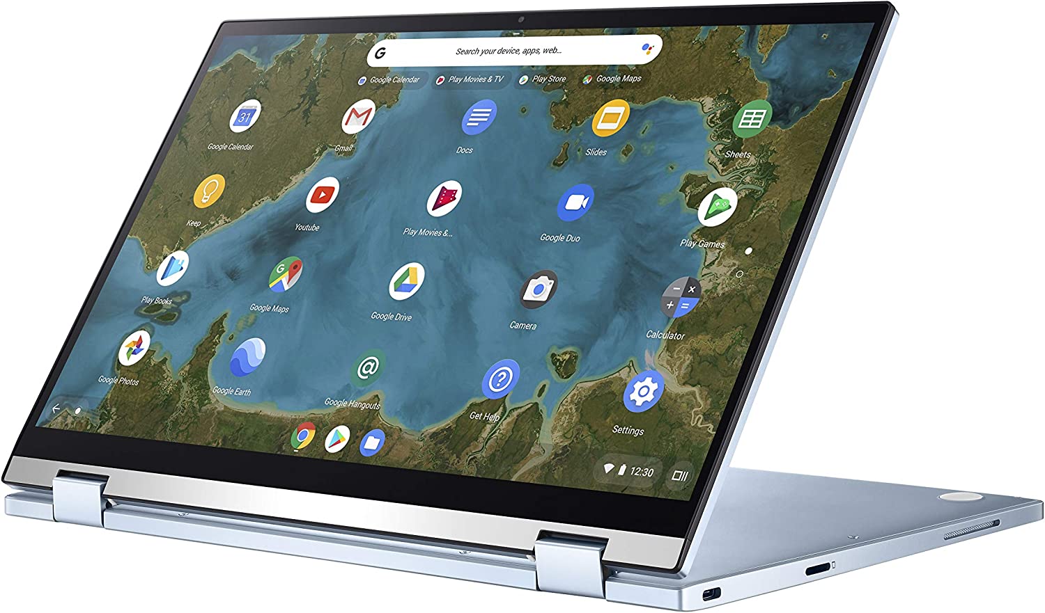 日本限定 Asus Chromebook C425 Clamshell Laptop 14 Fhd 4 Way Nanoedge Touch Screen Intel Core M3 8100y Processor 4gb Ram 128gb Emmc Storage Backlit Kb Si Karatsu Switch Com