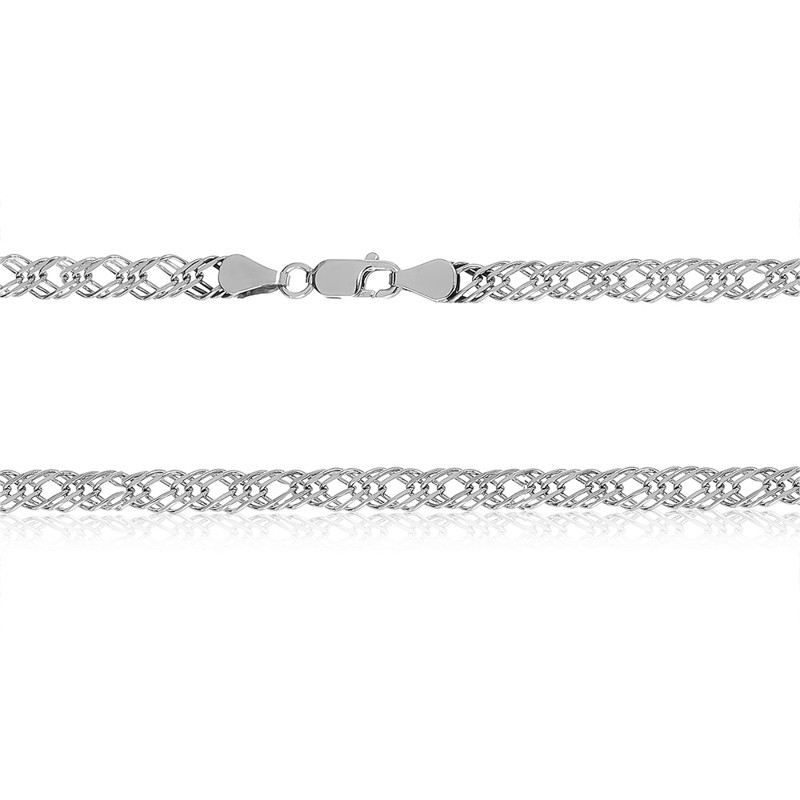 

Серебряная цепь Silvex925 родированная - 814Р 3/60, женская