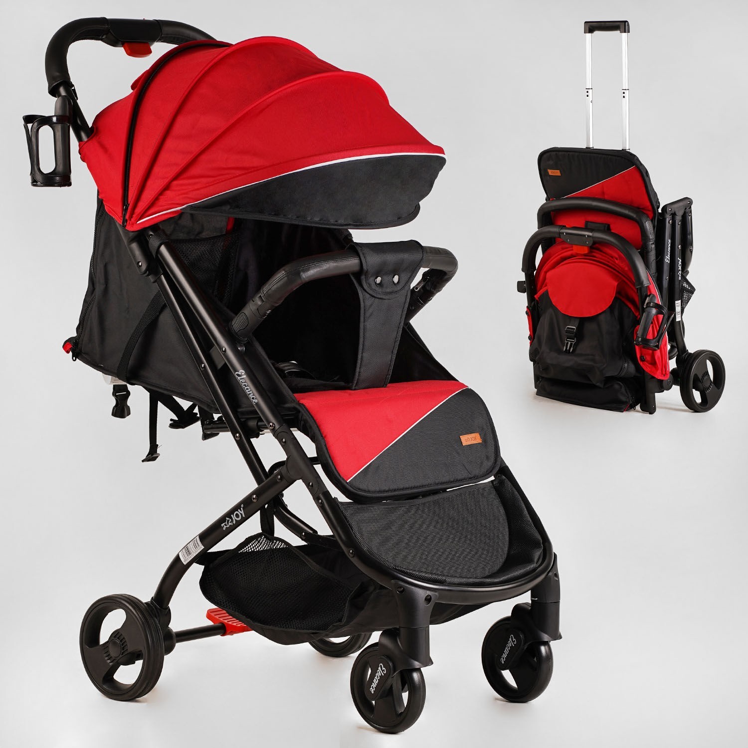 Коляска прогулочная детская JOY Elegans A-74088 рама алюминиевая ...