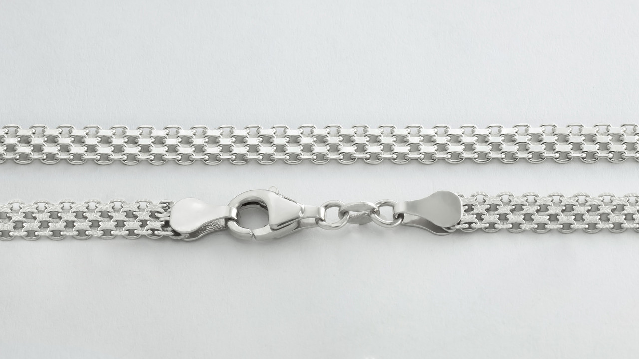 

Серебряная цепь Silvex925 родированная - 816Р 6/45, женская
