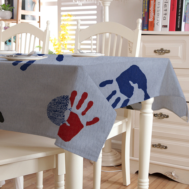 

Скатерть Time Textile с акриловой пропиткой Hands Серый TT131278 140x160