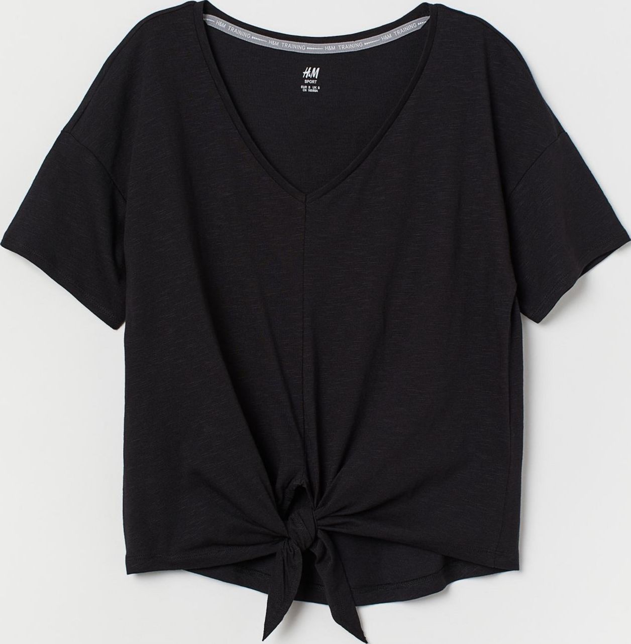 

Футболка H&M 76022307 L Черная