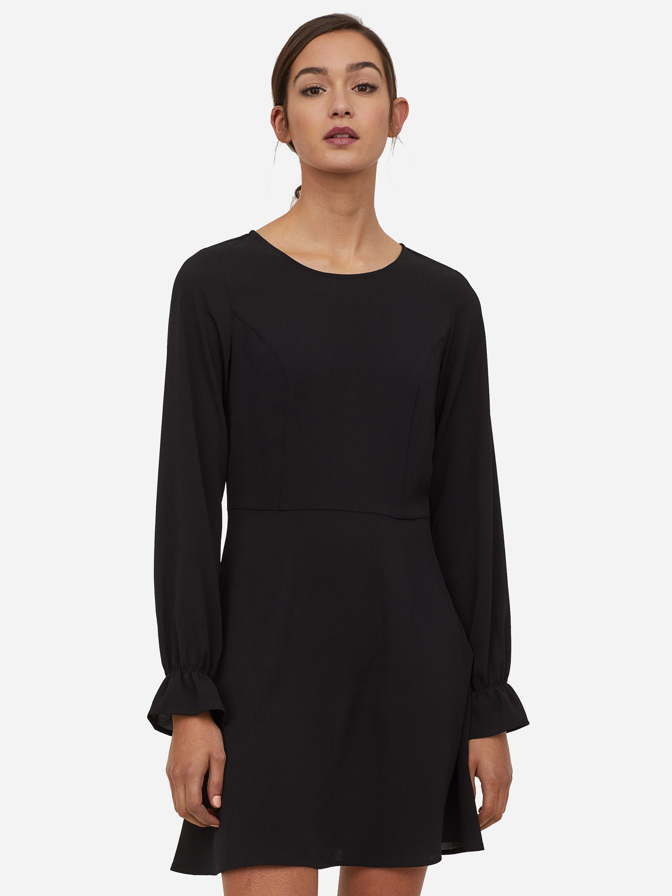 

Платье H&M 78183305  Черное, Платье H&M 78183305 38 Черное