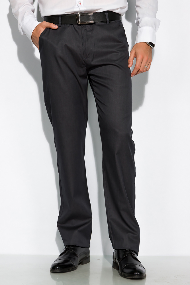 

Брюки модель Regular Fit Time of Style 161P681 36 Темно-серый