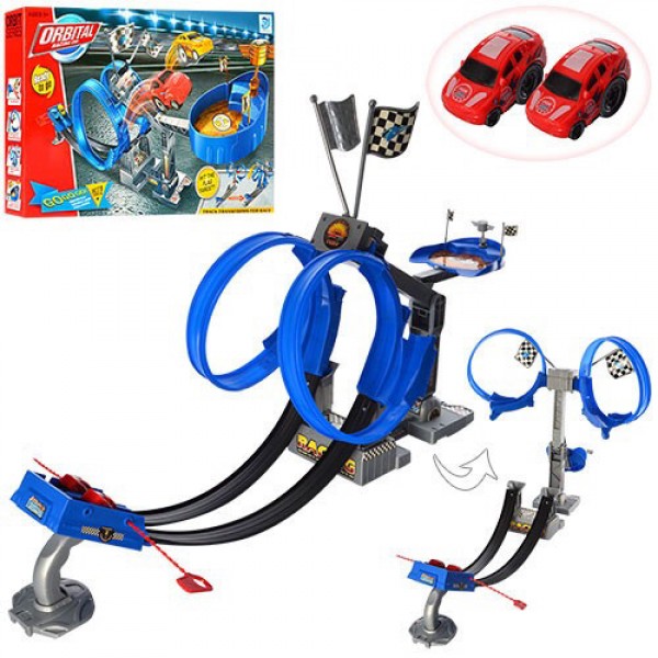 

Автомобильный трек Best Toys с двумя машинками 58х84см (8899-81)
