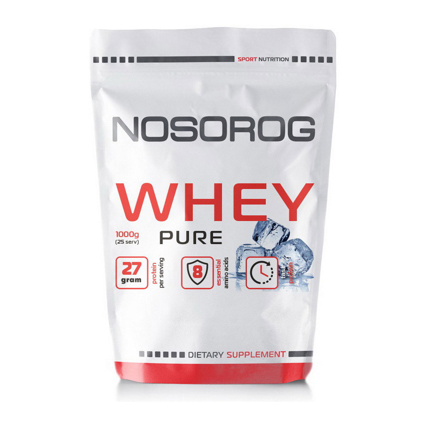 

Протеин сывороточный Носорог / Nosorog Nutrition Whey protein 1 кг без вкуса