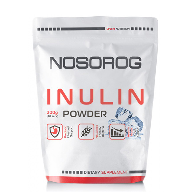 

Пребиотик Инулин Носорог / Nosorog Nutrition Inulin 200 г Без Вкуса