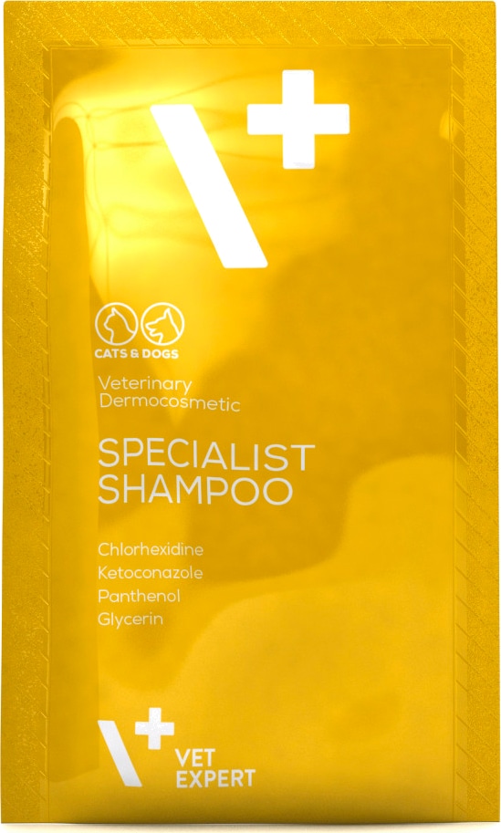 Антибактериальный противогрибковый шампунь VetExpert Specialist Shampoo ...