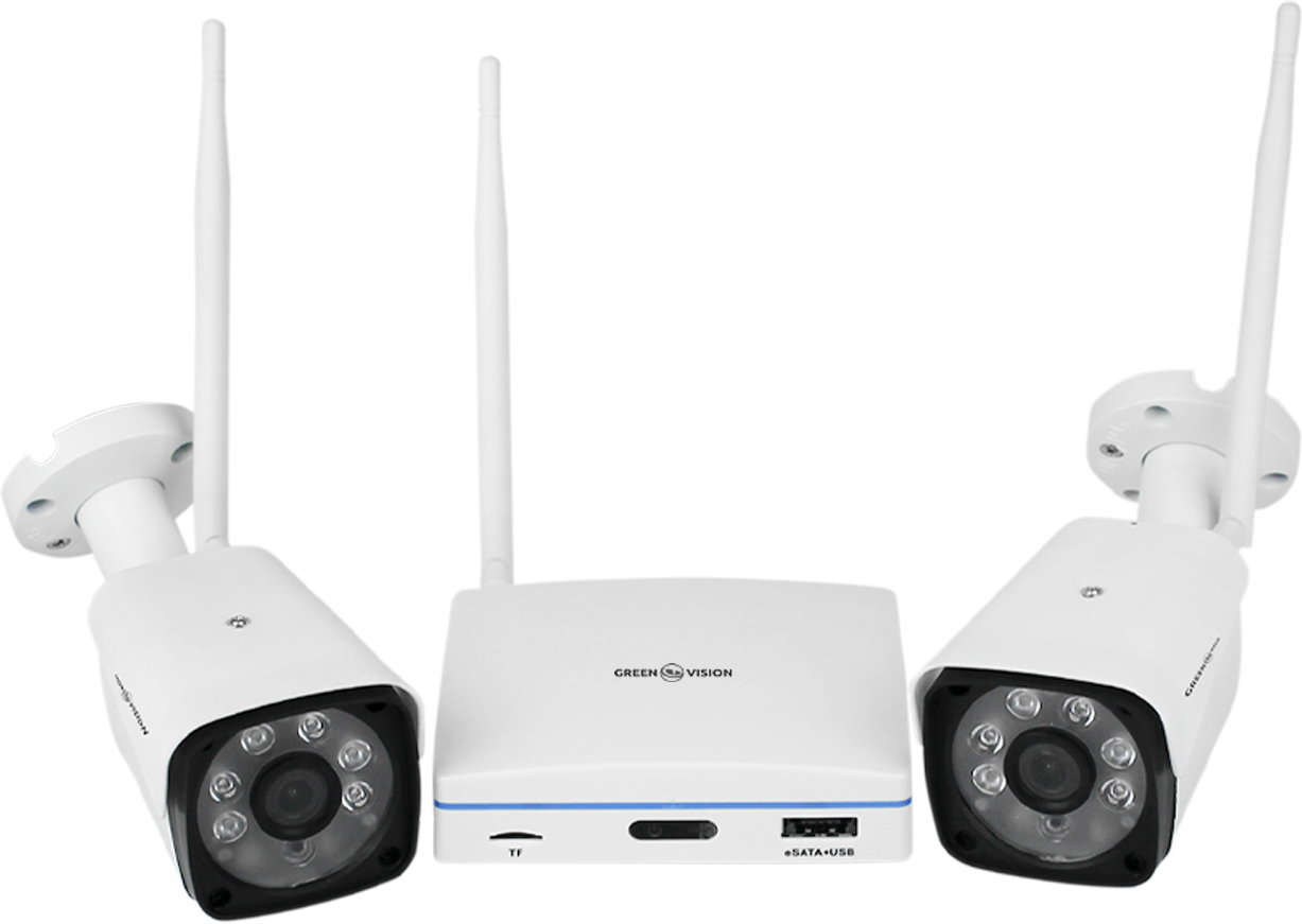 Комплект видеонаблюдения Green Vision GV-IP-K-W57/02 3MP (LP16726 ...