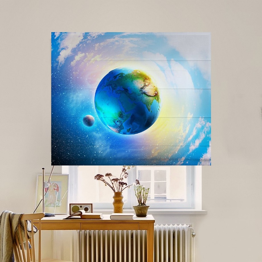 

Римская штора система Classic InHt Фотопечать Природа 05-950 Блэкаут 70х170 см