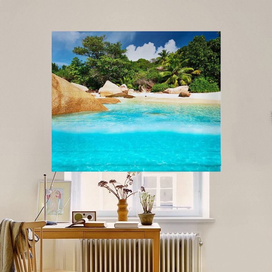 

Римская штора система Classic InHt Фотопечать Природа 05-025 Блэкаут 80х170 см