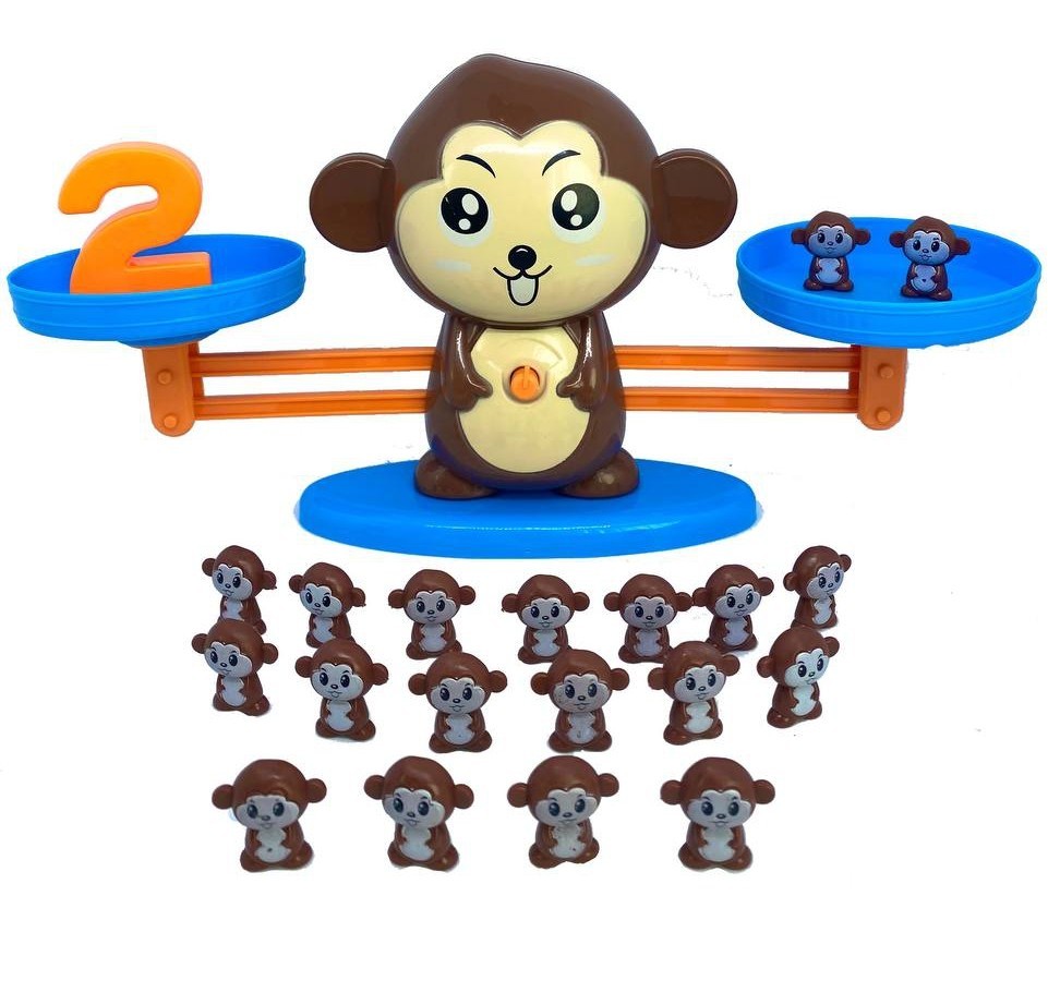 Обезьянка весы с цифрами игра развивающая детская математическая Caunting  Monkey – фото, отзывы, характеристики в интернет-магазине ROZETKA от  продавца: Терет | Купить в Украине: Киеве, Харькове, Днепре, Одессе,  Запорожье, Львове