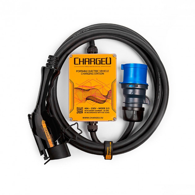 

Зарядная станция ChargeU Pro new Wi Fi 40A Type1 J1772 (64899)