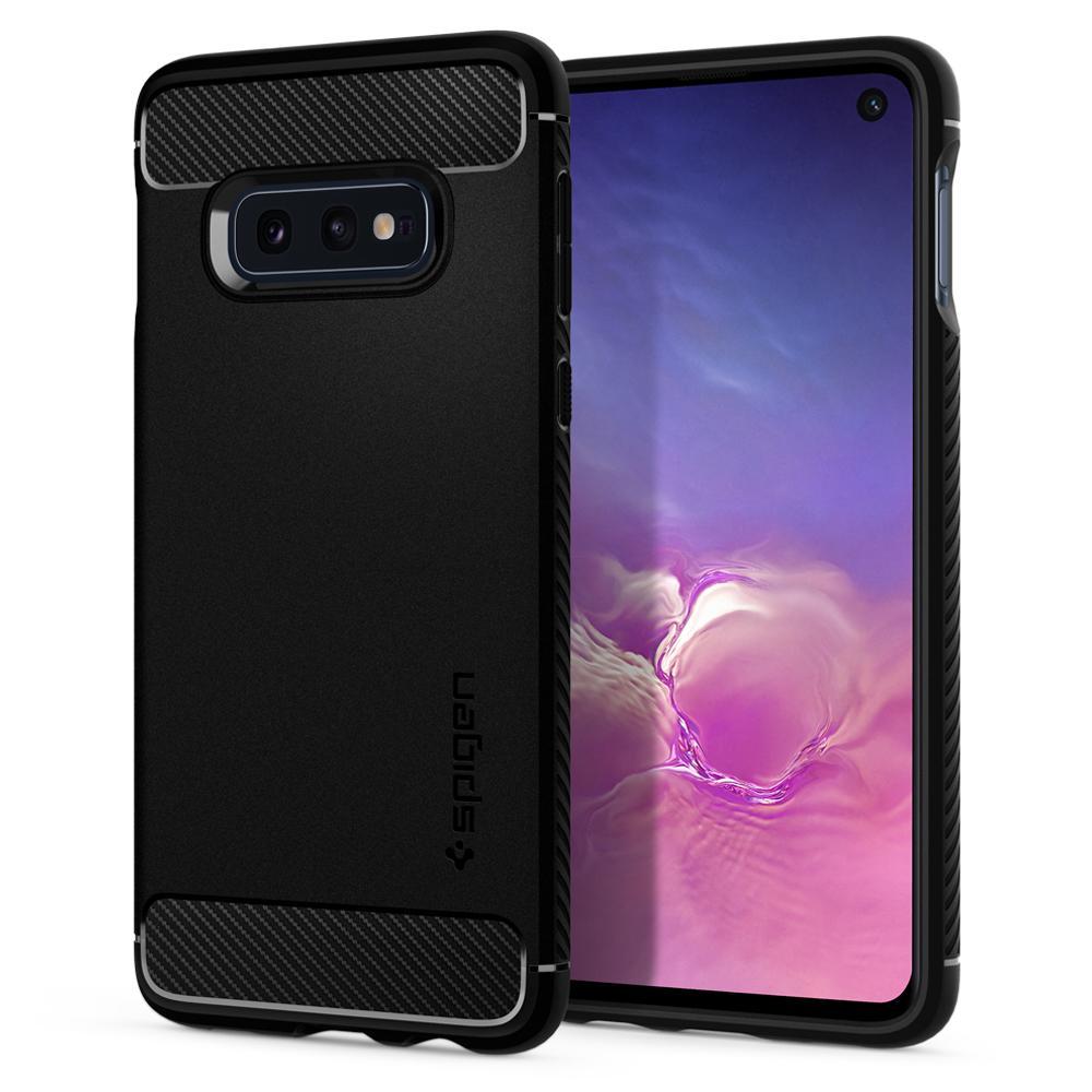 Чехол Spigen для Samsung Galaxy S10e Rugged Armor, Black (609CS25837 ...