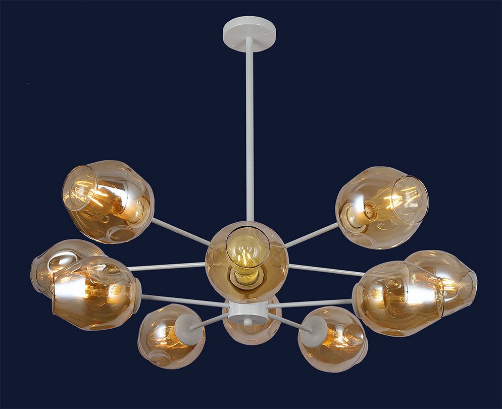 

Люстра Levistella 7526035-10 WH+BR