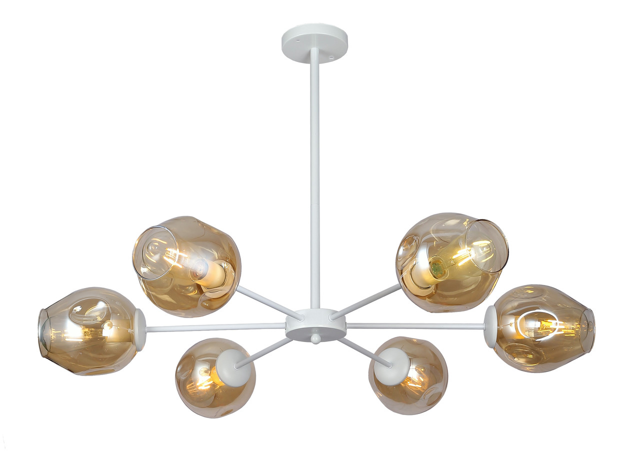 

Люстра Levistella 7526039-6 WH+BR