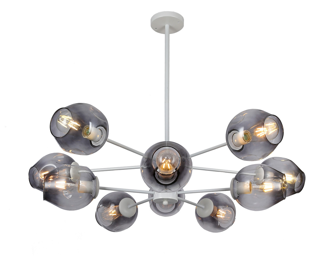 

Люстра Levistella 7526035-10 WH+BK