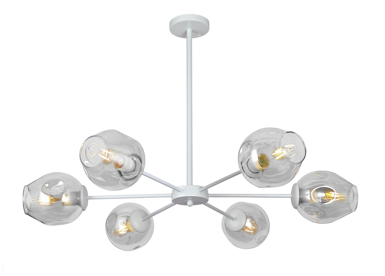 

Люстра Levistella 7526039-6 WH+CL