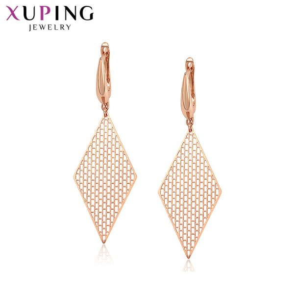 

Серьги Xuping розовая позолота ST 10007369