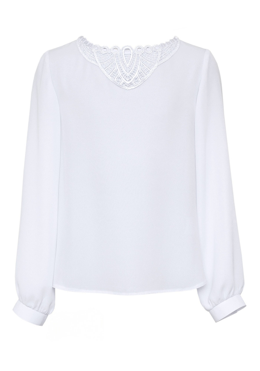 

Блузка для девочки SLY 114/S/19 белая 140