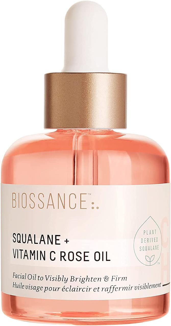 Розовое масло для лица с витамином С и скваланом Biossance Squalane ...